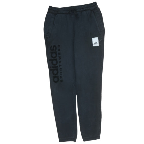 adidas Men's Black XL Jogger Trousers Fleece Elastic Waist Sportswear