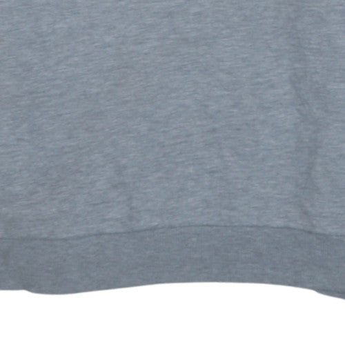 New Balance Men's Grey XS Pullover Sweatshirt Crew Neck Fleece