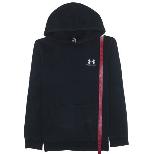Under Armour Men's Black Pullover Hoodie L Fleece Sportswear