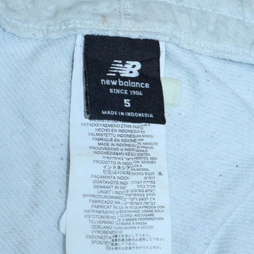 New Balance Men's White Fleece Sweatpants Size S Elastic Waist Activewear