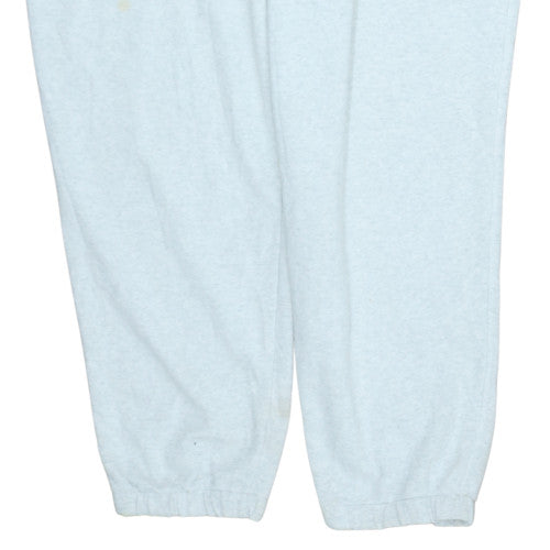 New Balance Men's White Fleece Sweatpants Size S Elastic Waist Activewear