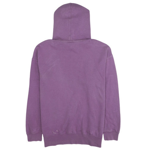 Nike Women Purple Pullover Hoodie M Relaxed Fit Casual Sweatshirt