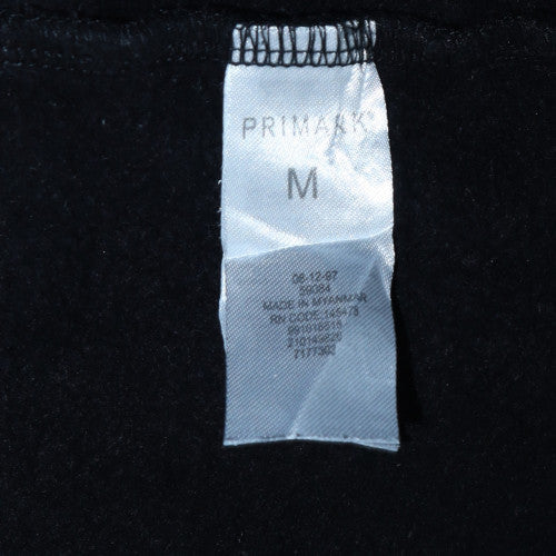 Lotto x Primark Men's Black Hoodie M Pullover Graphic Drawstring