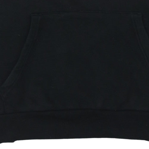 Lotto x Primark Men's Black Hoodie M Pullover Graphic Drawstring