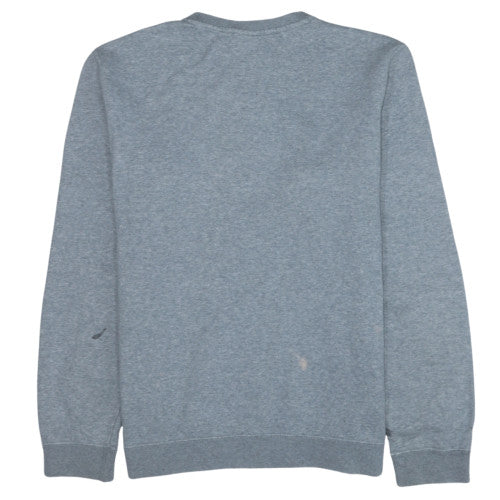 Nike Men's Grey Crew Neck Pullover Sweatshirt Size L
