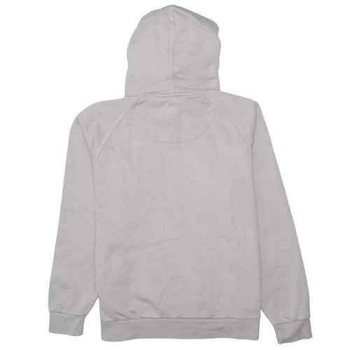 Adidas Women Beige Pullover Hoodie Cotton Blend Lined Casual Medium