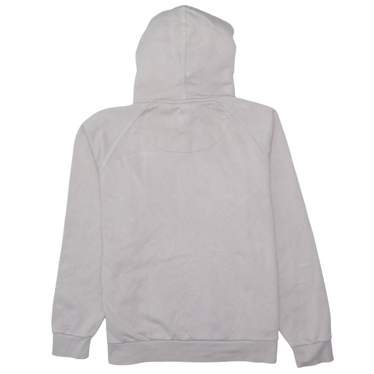 Adidas Women Beige Pullover Hoodie Cotton Blend Lined Casual Medium