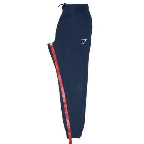 Gymshark Men Blue Slim Fit Jogger Trousers Size S