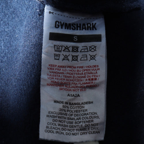Gymshark Men Blue Slim Fit Jogger Trousers Size S