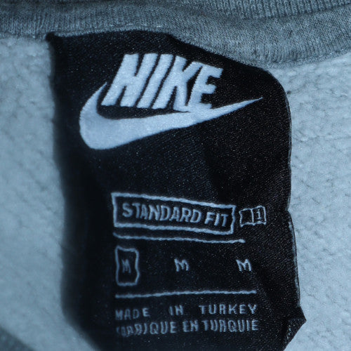 Nike Men's Multicoloured Grey Crew Neck Classic Sweatshirt M