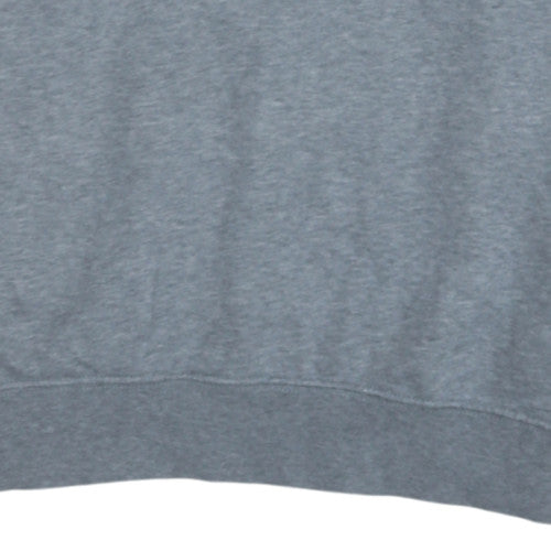 Nike Men's Multicoloured Grey Crew Neck Classic Sweatshirt M