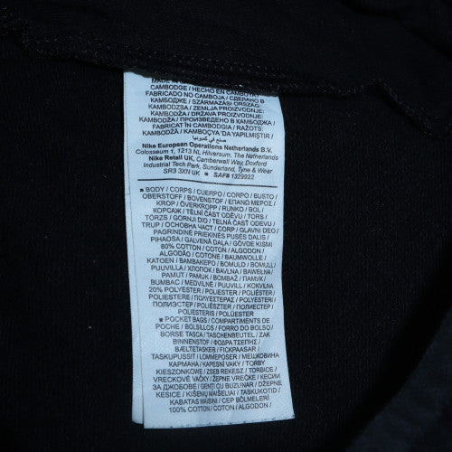 Nike Men Black Small Jogger Sweatpants University of Glasgow Triathlon