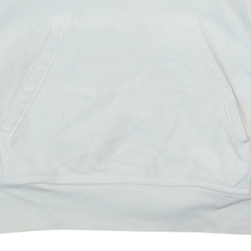 Carhartt Men’s White Small Pullover Hoodie with Logo