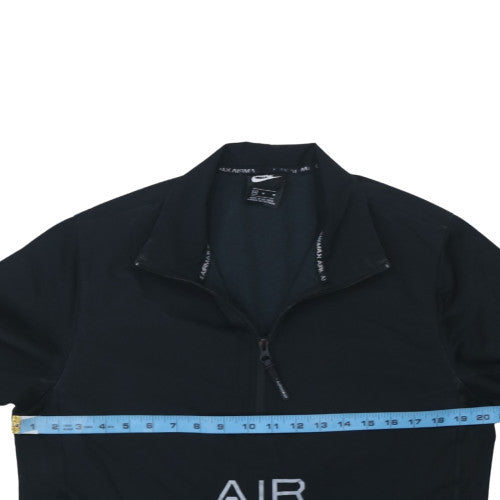 Nike Men Black Air Max 1/2 Zip Sweatshirt Size M
