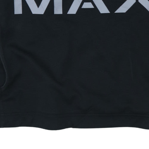 Nike Men Black Air Max 1/2 Zip Sweatshirt Size M