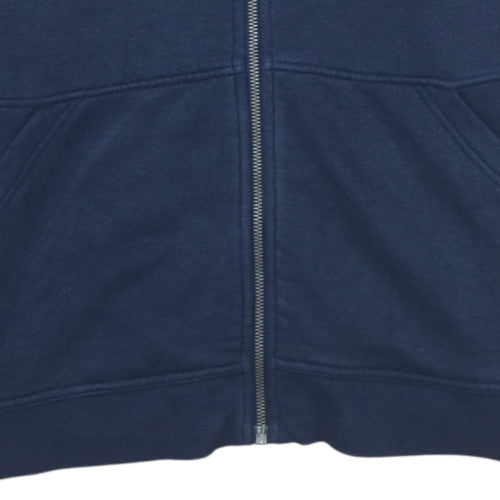 Nike Men's Blue Full Zip Hooded Sweatshirt S