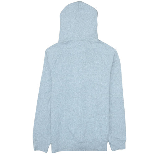 Calvin Klein Men's Grey Full Zip Hoodie Small - Lightweight Cotton Blend