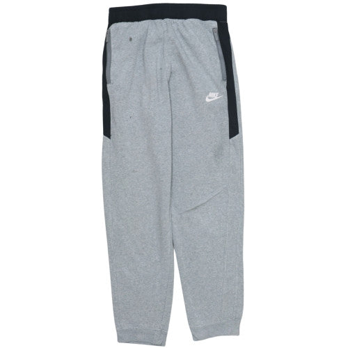 Nike Boys Grey XL Jogger Fleece Sweatpants with Zip Pockets