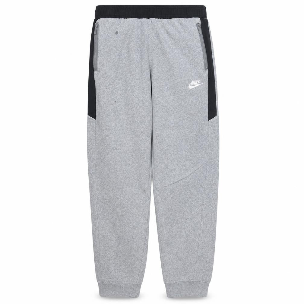 Nike Boys Grey XL Jogger Fleece Sweatpants with Zip Pockets