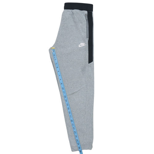 Nike Boys Grey XL Jogger Fleece Sweatpants with Zip Pockets