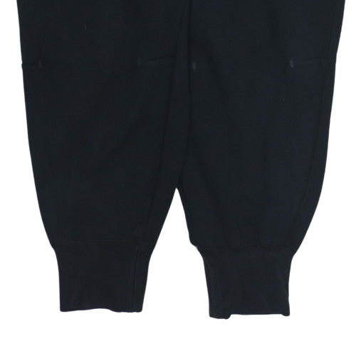 Nike Men's Black Jogger Trousers L Fleece Regular Fit Elastic Waist