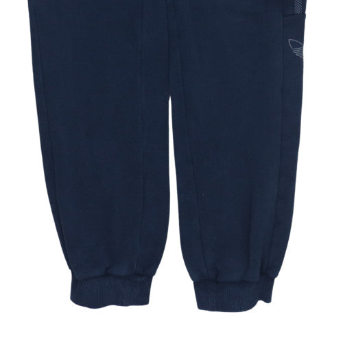 Adidas Men's Navy Blue Jogger Sweatpants M Regular Fit Cotton Blend