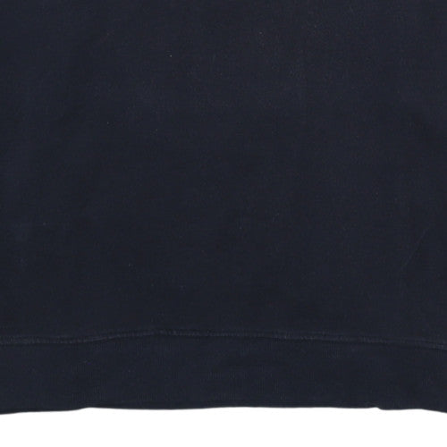 Calvin Klein Mens Black XL Crew Neck Logo Sweatshirt