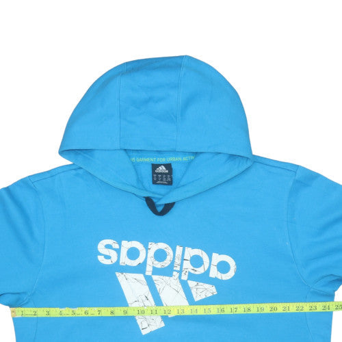 Adidas Men's Blue XL Pullover Hoodie Fleece Sweatshirt