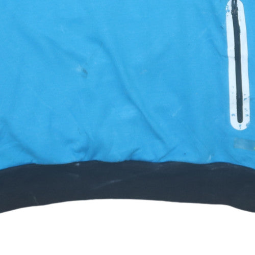 Adidas Men's Blue XL Pullover Hoodie Fleece Sweatshirt