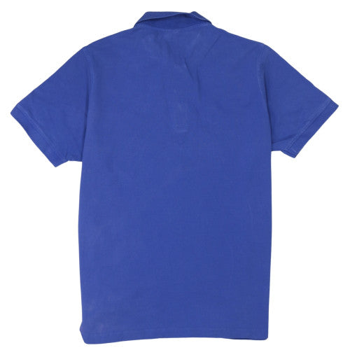 Engelbert Strauss Men's Blue Short Sleeve Cotton Polo Shirt XL