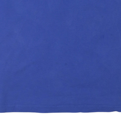 Engelbert Strauss Men's Blue Short Sleeve Cotton Polo Shirt XL