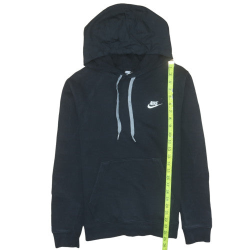 Nike Men's Black XS Pullover Hoodie with Logo and Pockets