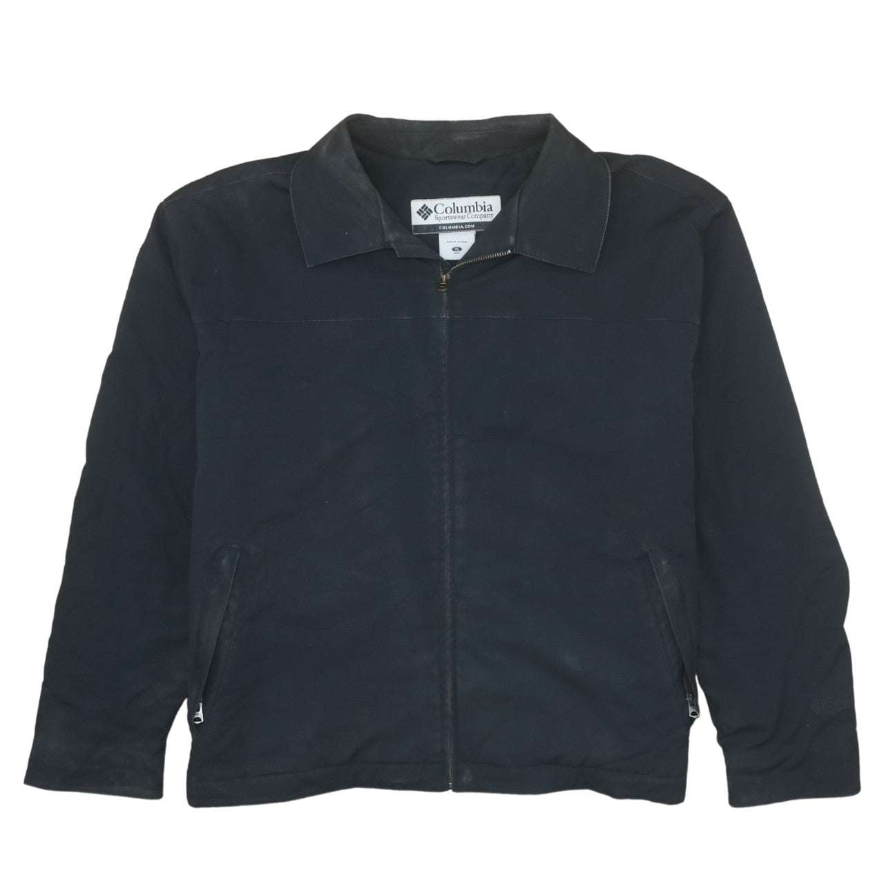 Columbia Men's Black XL Softshell Full Zip Jacket