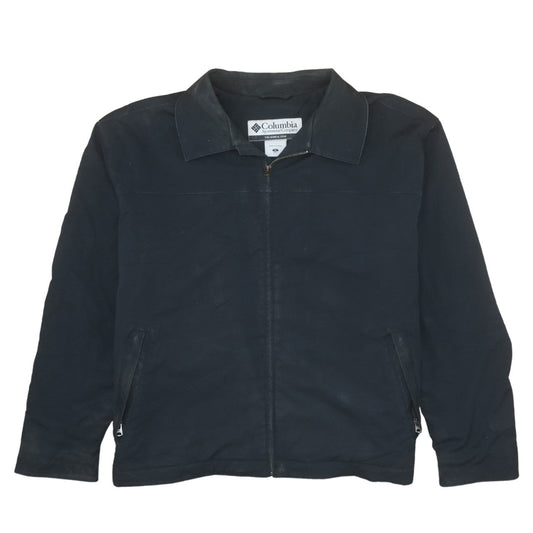 Columbia Men's Black XL Softshell Full Zip Jacket