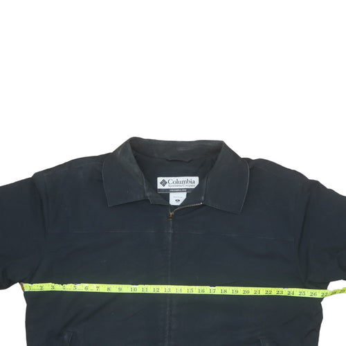 Columbia Men's Black XL Softshell Full Zip Jacket