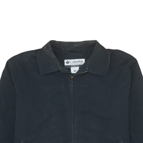 Columbia Men's Black XL Softshell Full Zip Jacket