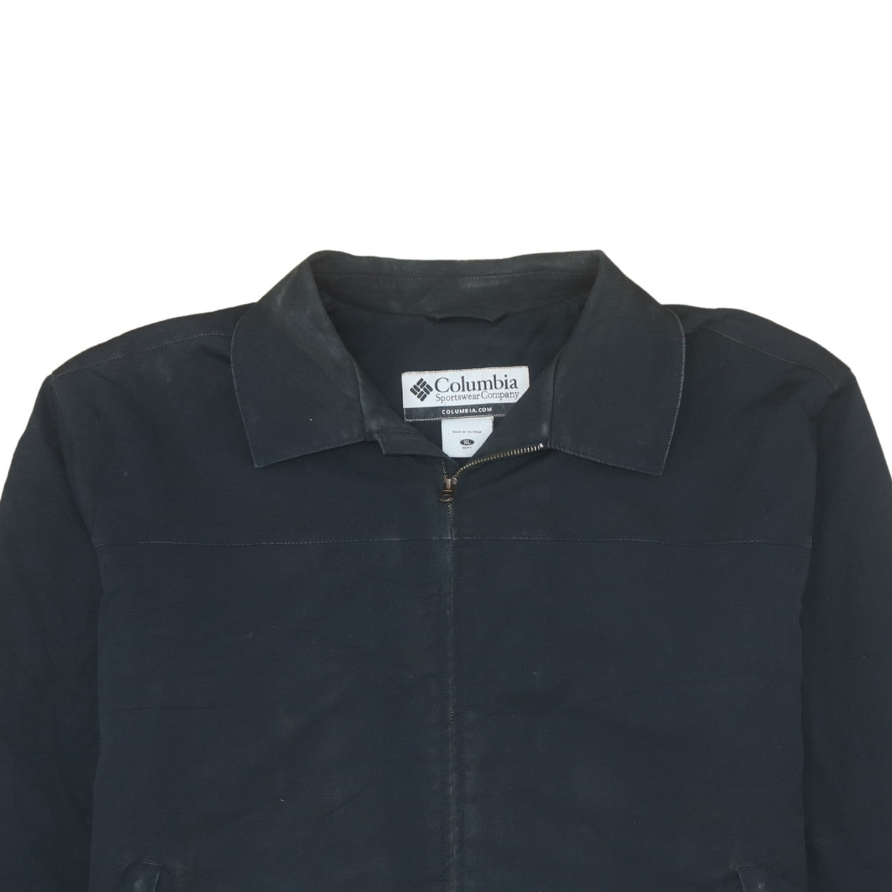 Columbia Men's Black XL Softshell Full Zip Jacket