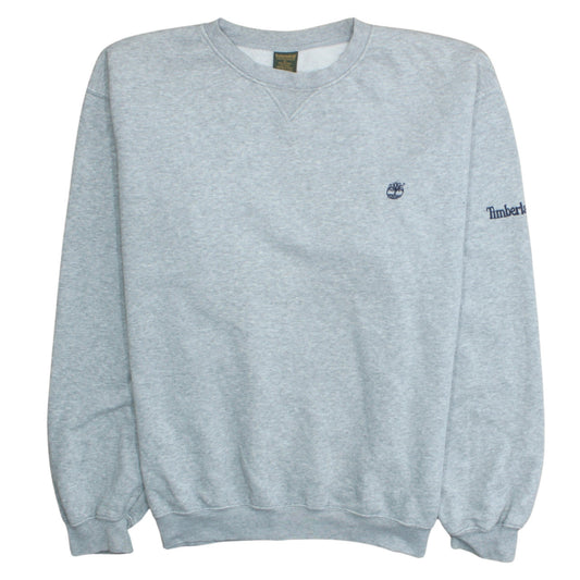 Timberland Men's Grey XL Crew Neck Pullover Sweatshirt