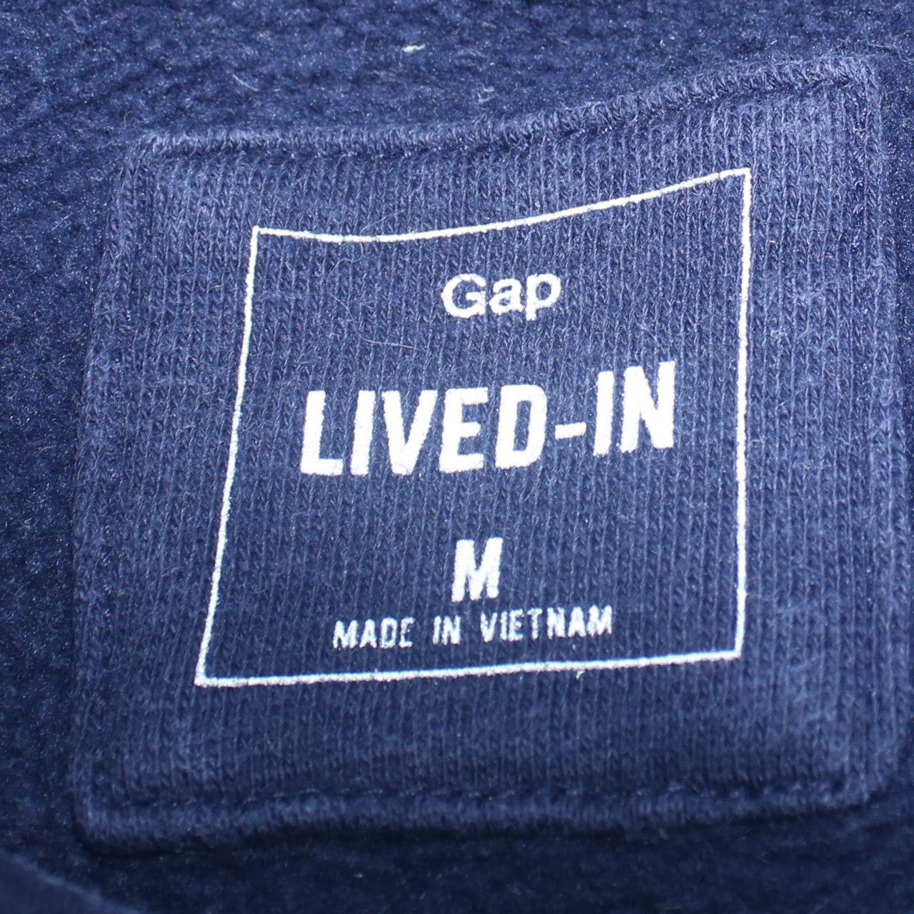 Gap Men’s Blue Crew Neck Pullover Sweatshirt Size M