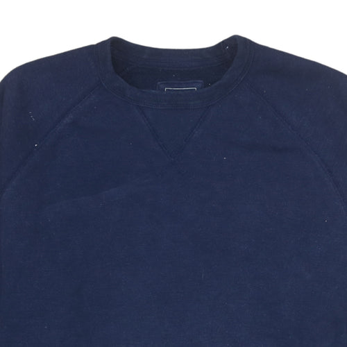 Gap Men’s Blue Crew Neck Pullover Sweatshirt Size M