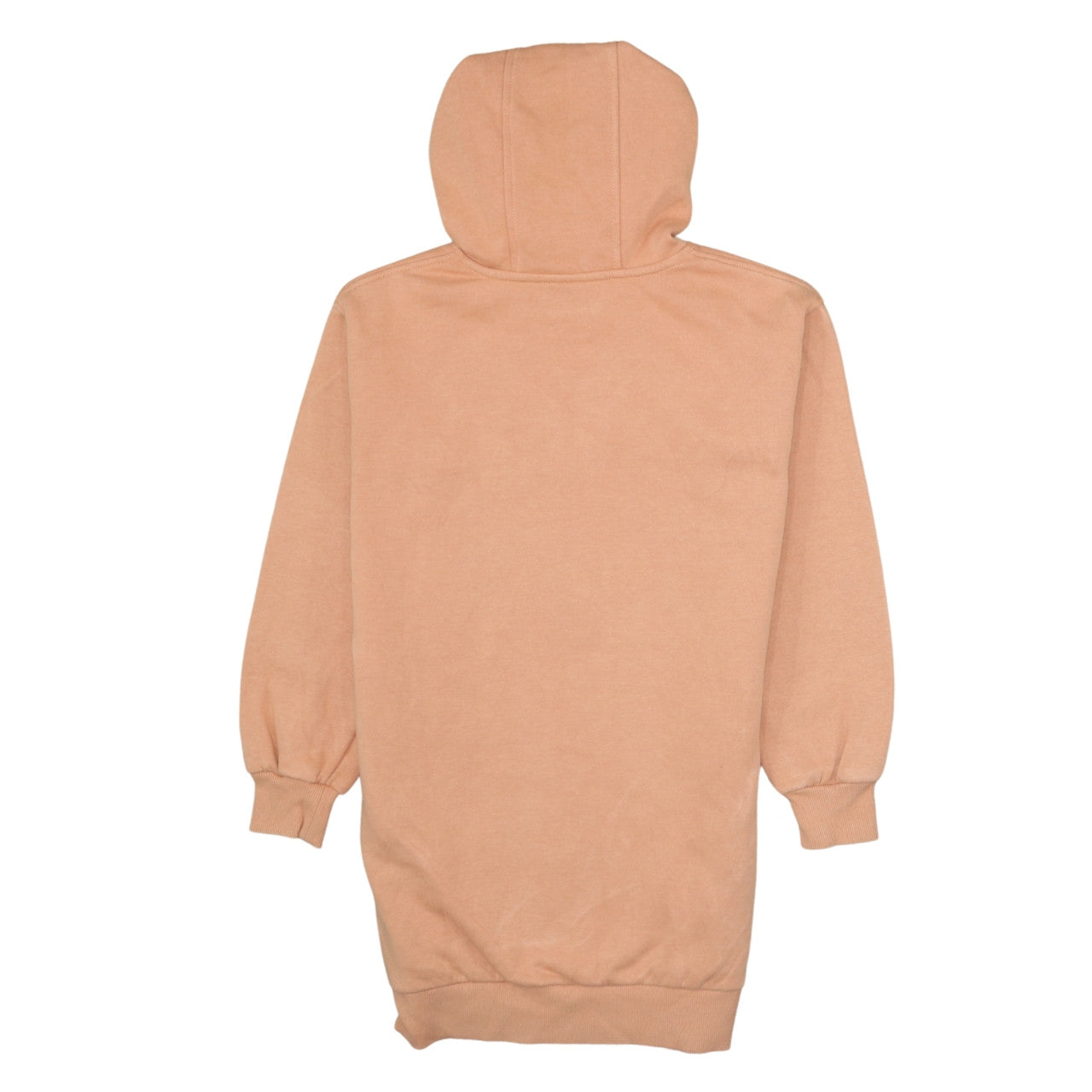 Nike Girls Beige Logo Pullover Hoodie Size 8-9 Years Fleece Sweatshirt