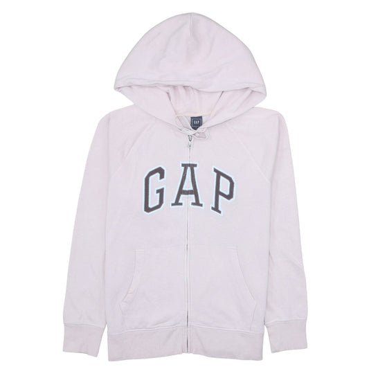 GAP Women Light Pink Full Zip Hoodie Size L Cotton Blend