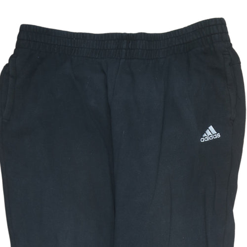 Adidas Women Black XL Jogger Sweatpants Cotton Blend