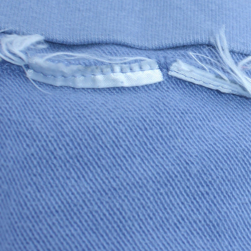 Levi's Womens Light Blue Pullover Hoodie Size S Cotton Fleece Casual