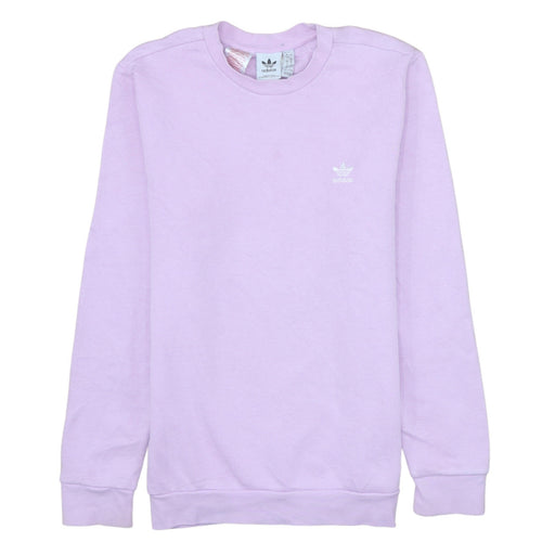 Adidas Girls Purple Crew Neck Long Sleeve Sweatshirt 13-14 Years