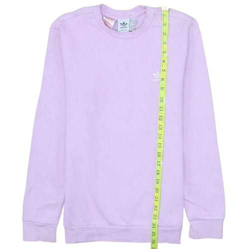 Adidas Girls Purple Crew Neck Long Sleeve Sweatshirt 13-14 Years