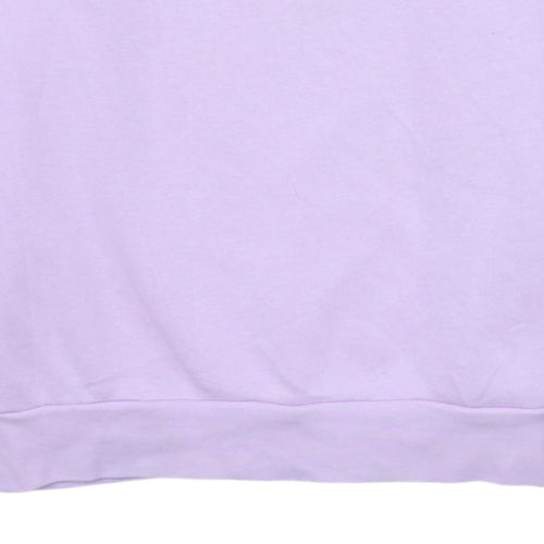Adidas Girls Purple Crew Neck Long Sleeve Sweatshirt 13-14 Years