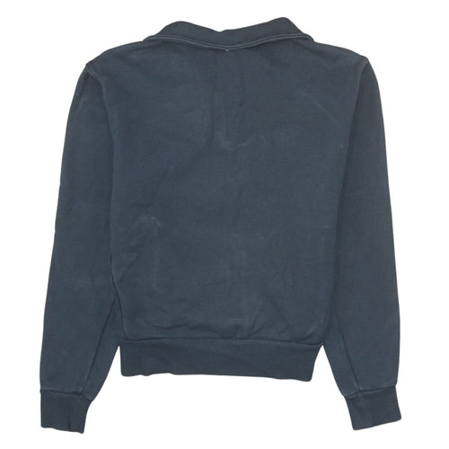 Adidas Women’s Black XS 1/2 Zip Sweatshirt Pullover Fleece