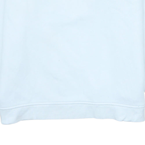 Tommy Hilfiger Men’s White Crew Neck Pullover Sweatshirt M