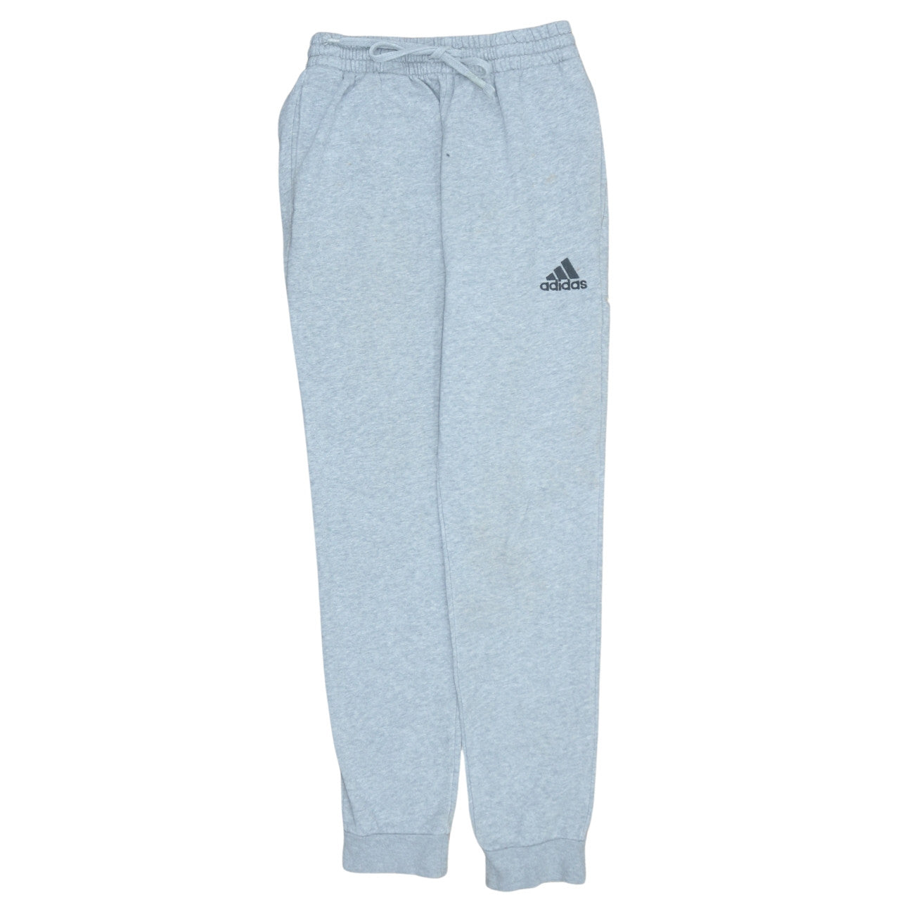 Adidas Men’s Grey Sweatpants S Regular Fit Fleece Joggers